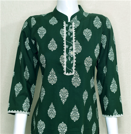 Jaipuri Cotton Kurti
Code: KJ312