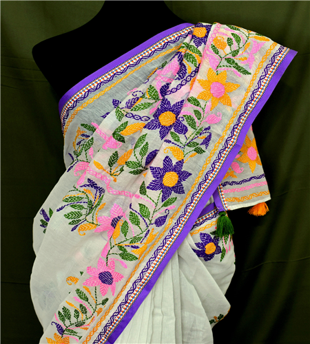 Half Silk Saree  (Sold Out)